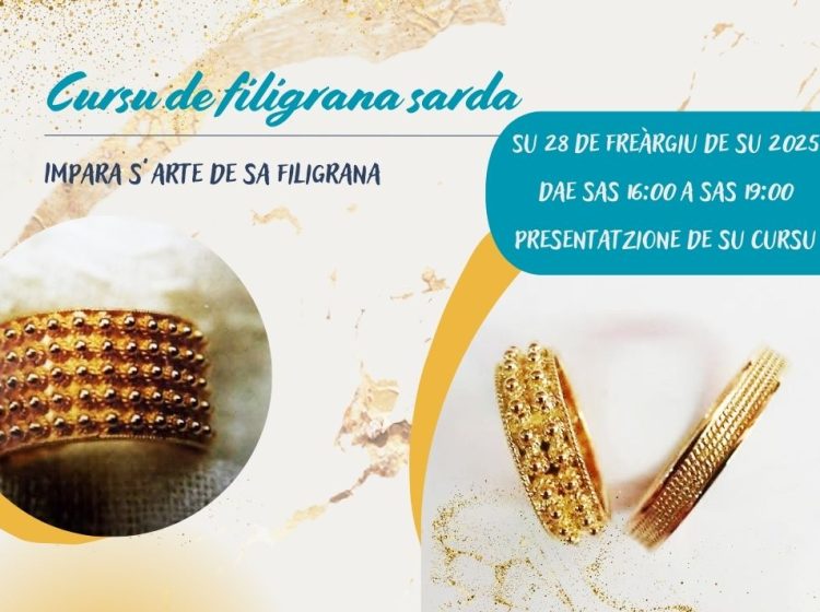 Laboratòriu de Orefitzeria Sarda 2025: S’Arte de sa Filigrana. In Tàtari