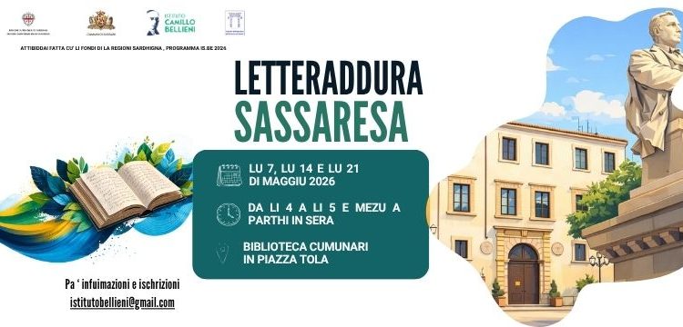  Maggio Sassarese 2026: Ciclo di seminari sulla Letteratura Sassarese