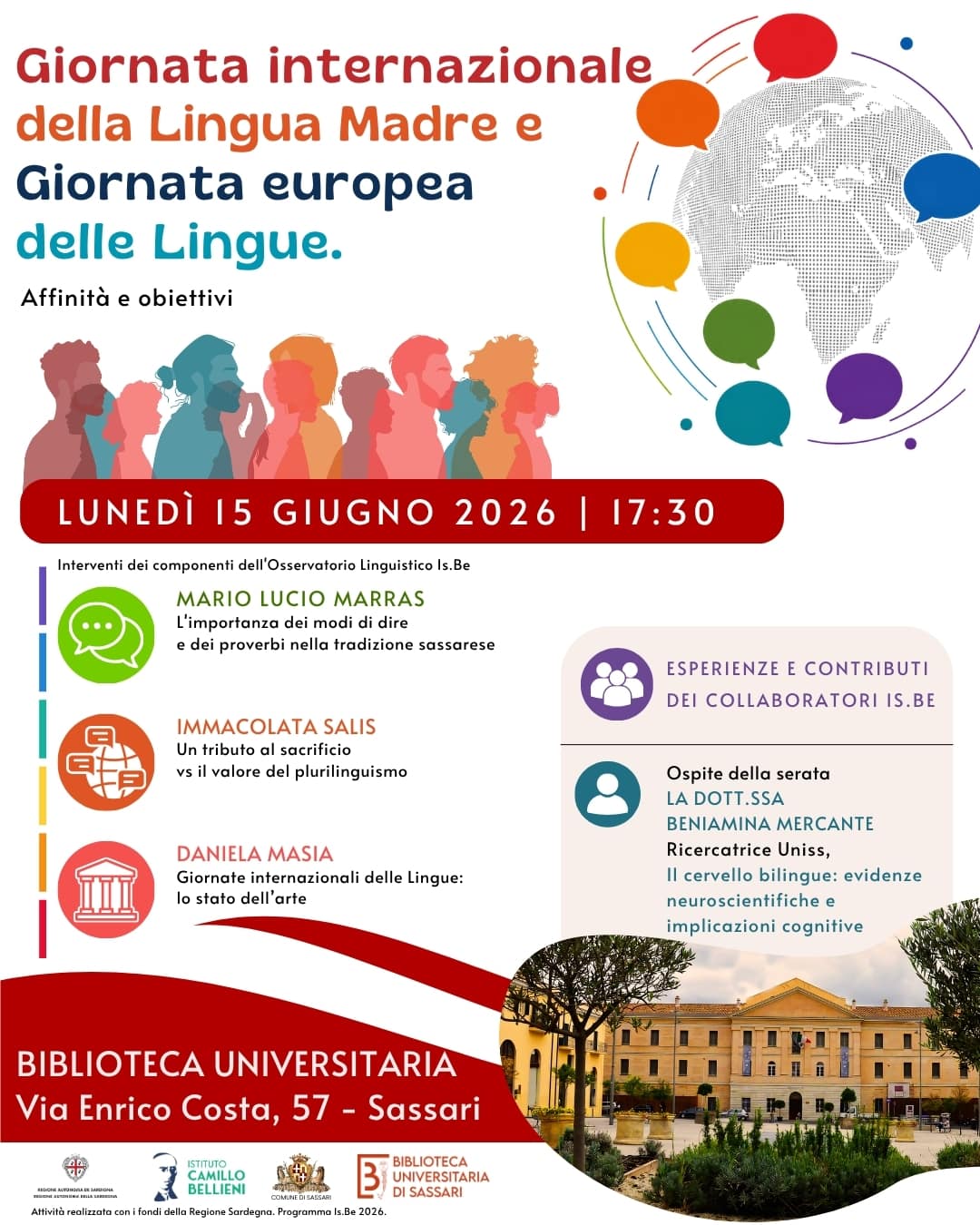 Locandina Giornata della Lingua Madre e delle Lingue Europee